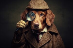 Chien detective