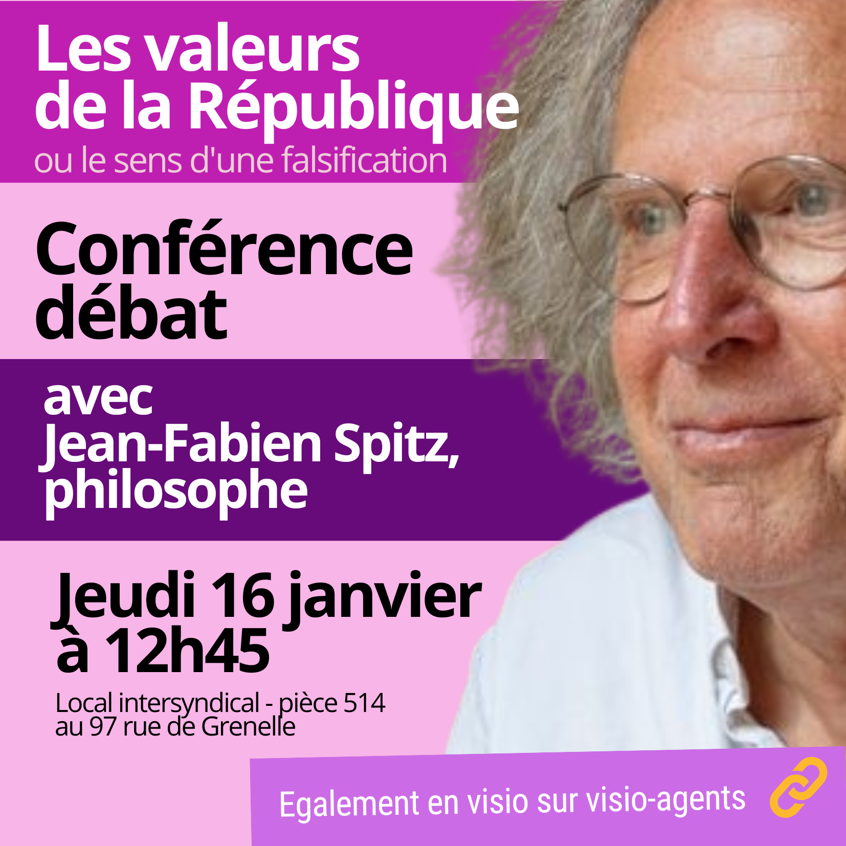 Annonce conférence Spitz valeurs de la république