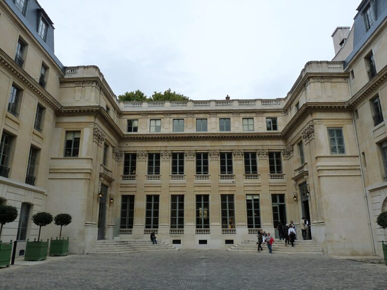 Façade hôtel ministre Grenelle